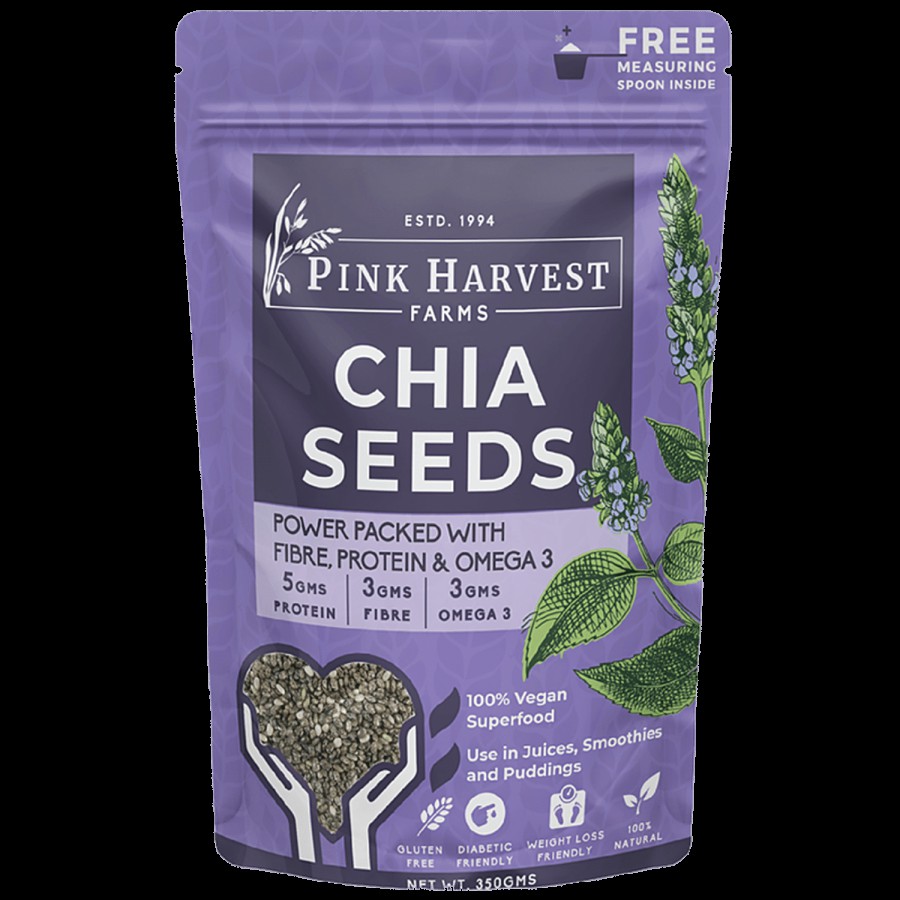 Pink Harvest Farms Chia Seeds - Big