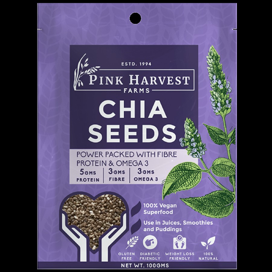 Pink Harvest Farms Chia Seeds - Small