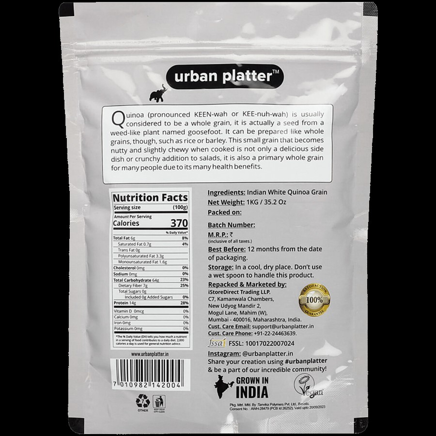 Urban Platter Whole White Quinoa Grain