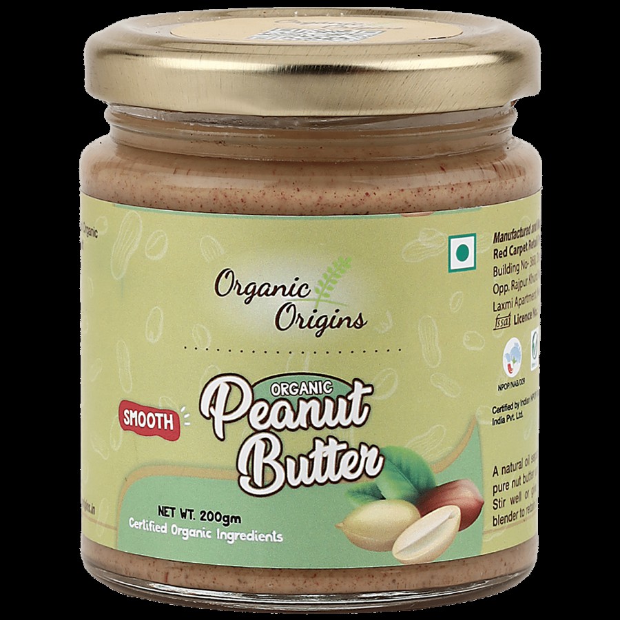 ORGANIC ORIGINS Peanut Butter - Smooth