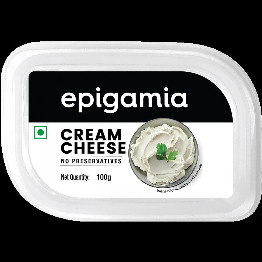 Epigamia  Cream Cheese - No Preservatives