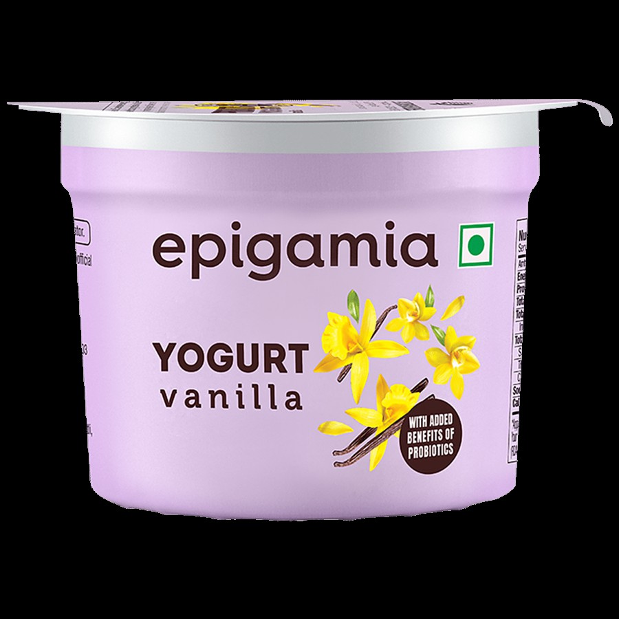 Epigamia  Fruit Yogurt - Vanilla Bean