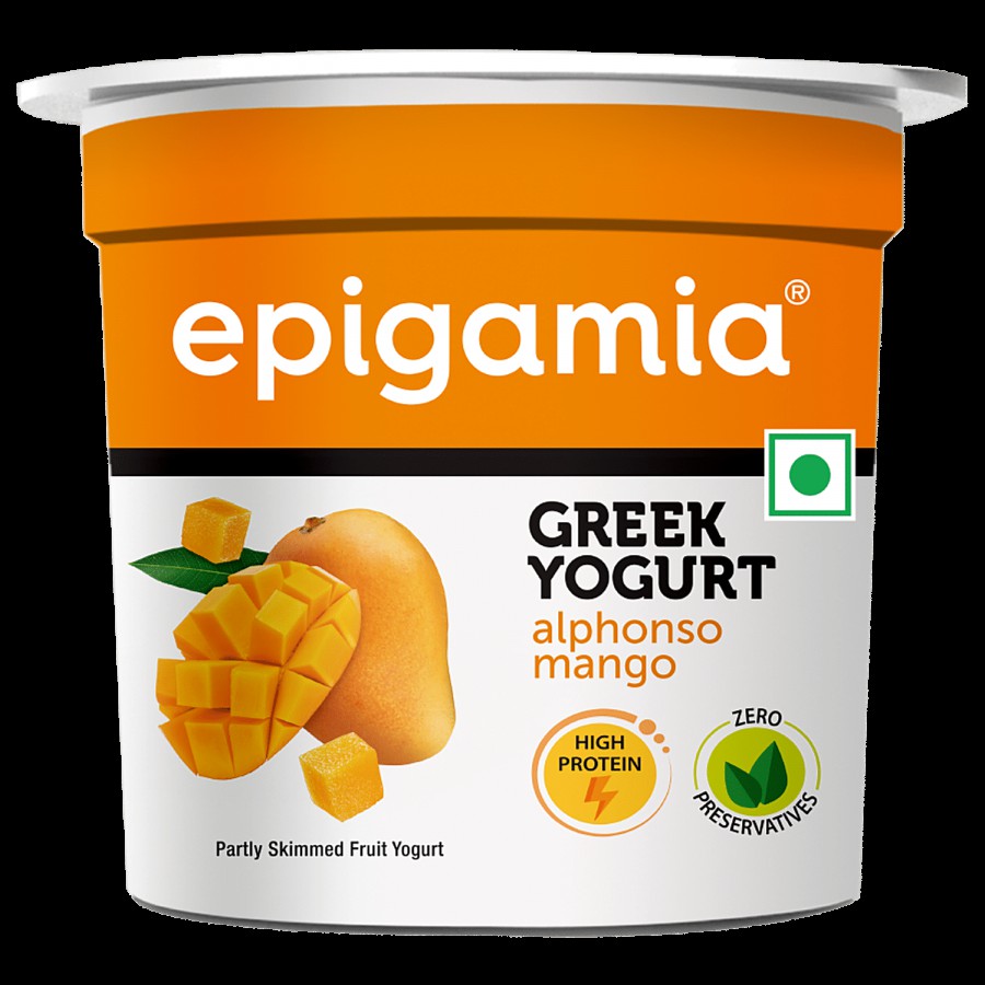 Epigamia  Greek Yogurt - Alphonso Mango