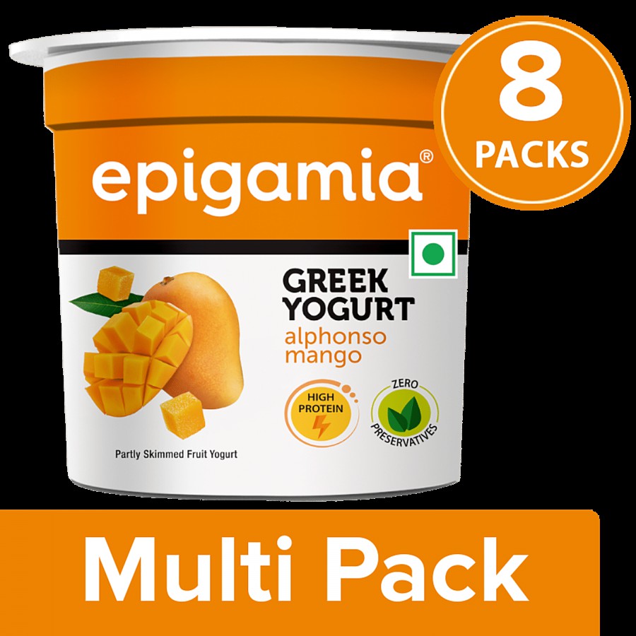 Epigamia  Greek Yogurt - Alphonso Mango