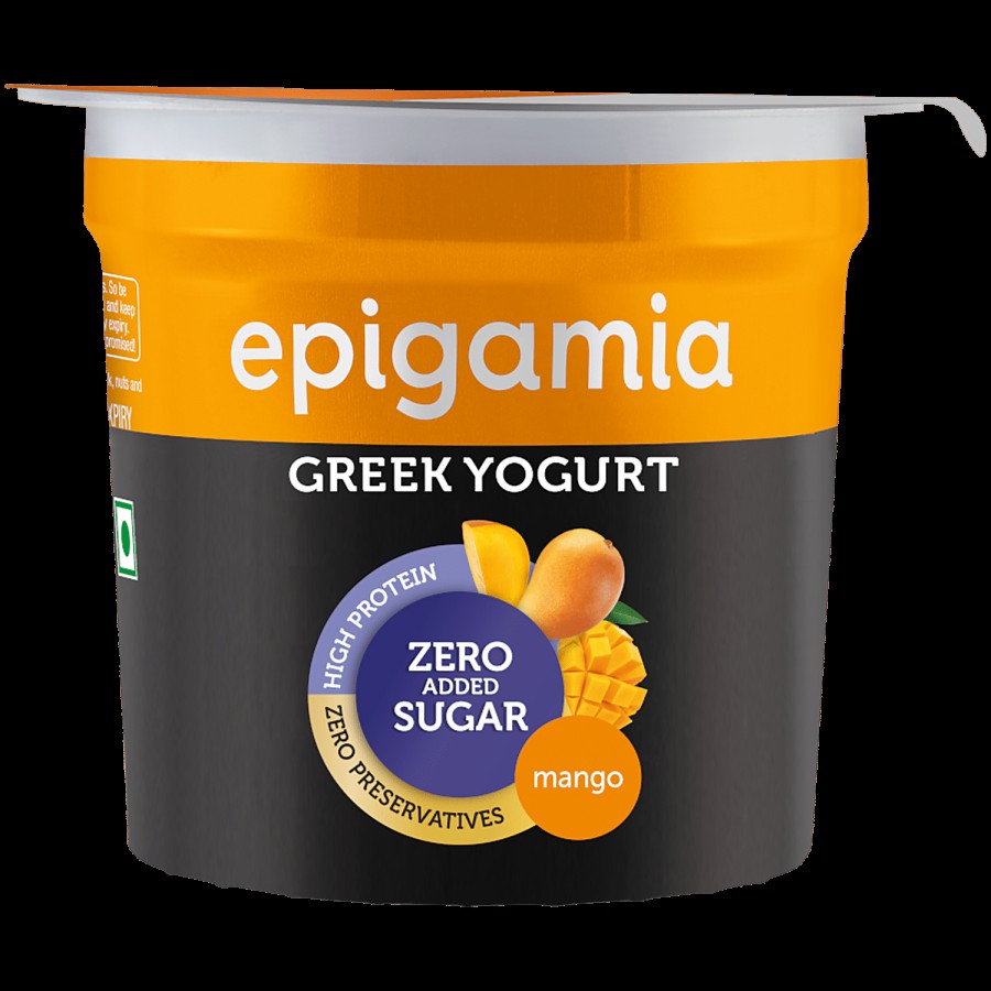 Epigamia  Greek Yogurt - Alphonso Mango