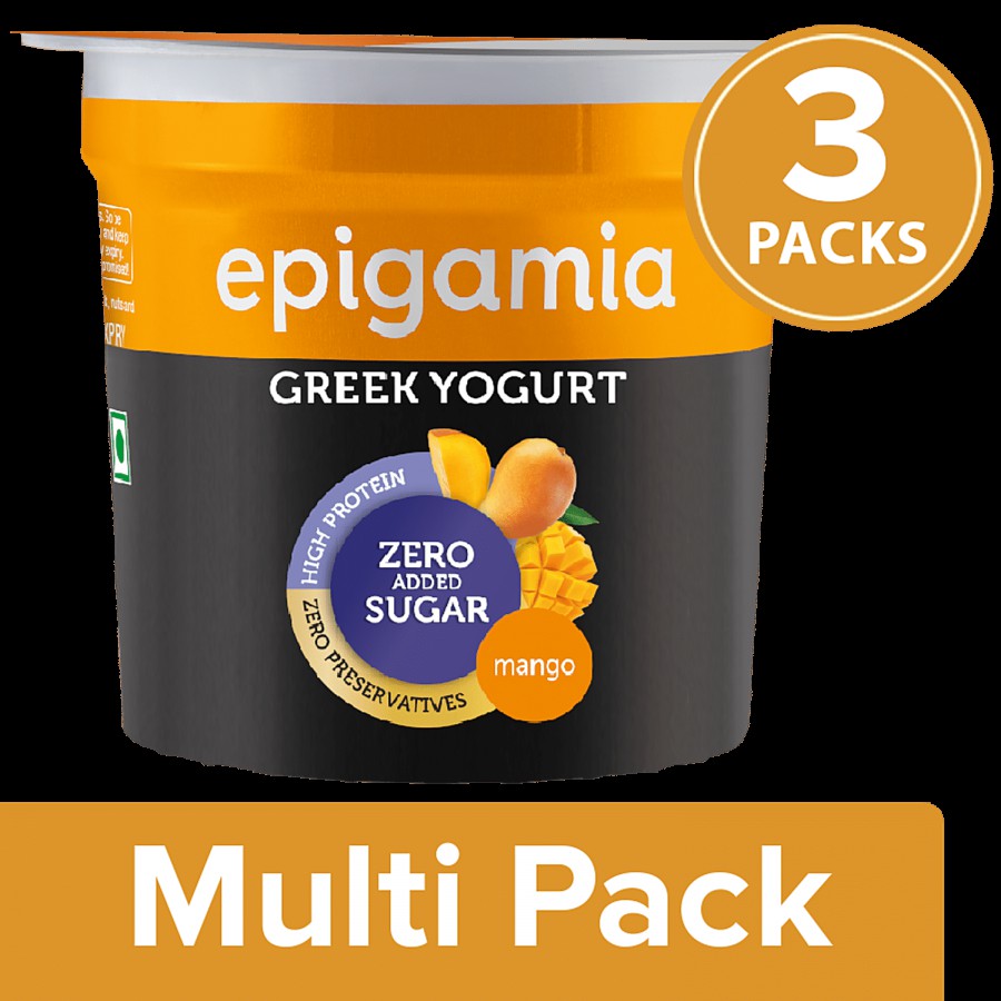 Epigamia  Greek Yogurt - Alphonso Mango