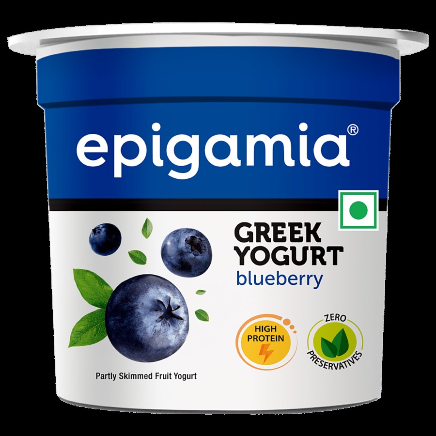 Epigamia  Greek Yogurt - Blueberry