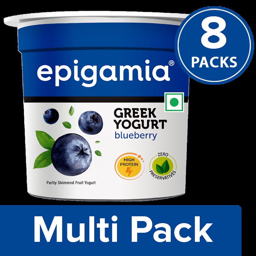 Epigamia  Greek Yogurt - Blueberry