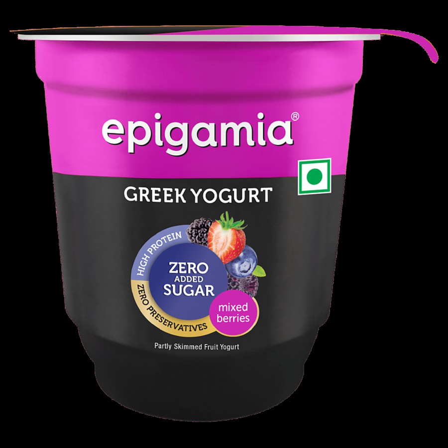 Epigamia  Greek Yogurt - Mixed Berry