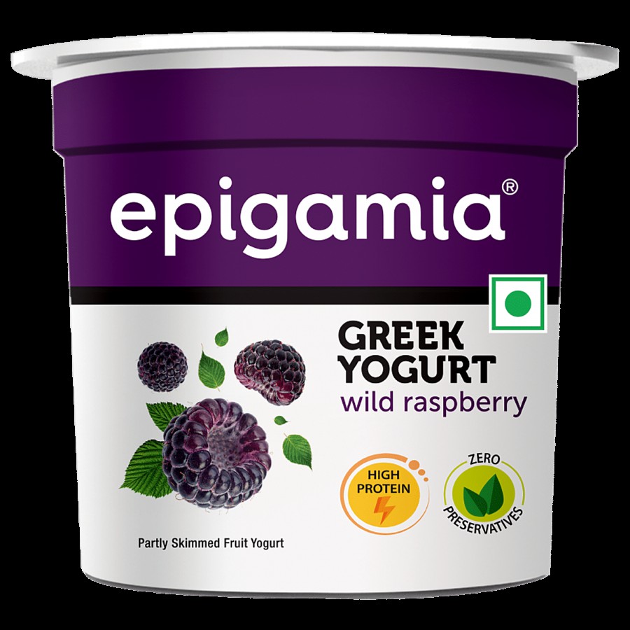 Epigamia  Greek Yogurt - Wild Raspberry