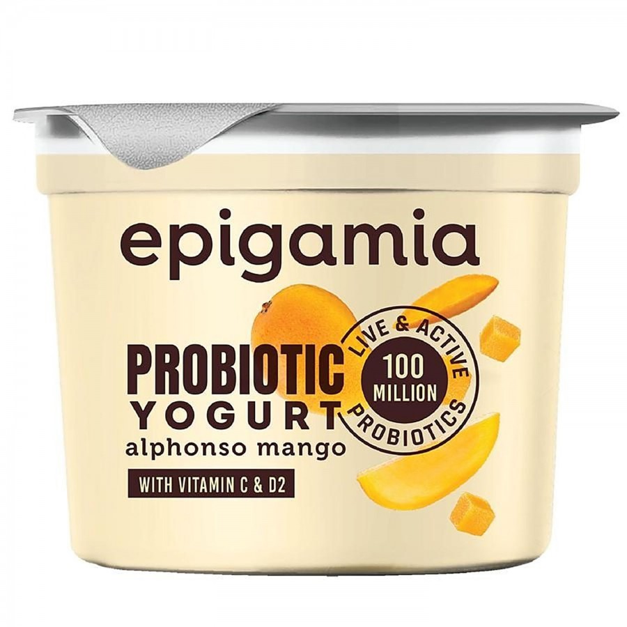 Epigamia  Probiotic Yogurt - Alphonso Mango