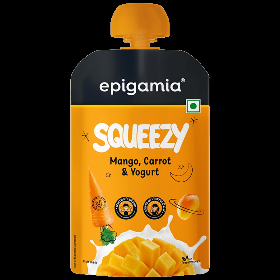 Epigamia  Squeezy Fruit Drink -Mango