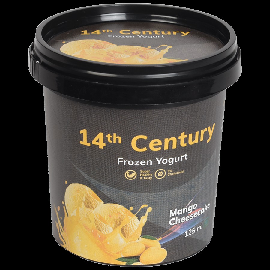 14th Century Frozen Yogurt - Mango Cheesecake