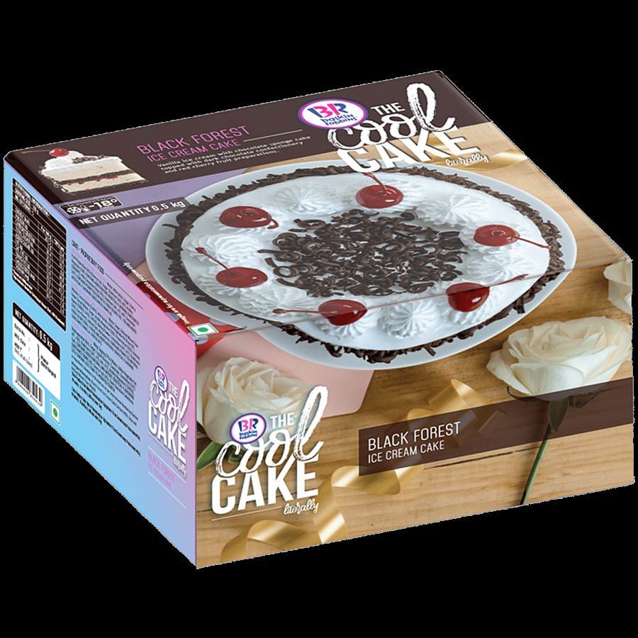 Baskin Robbins Black Forest Ice Cream Cake