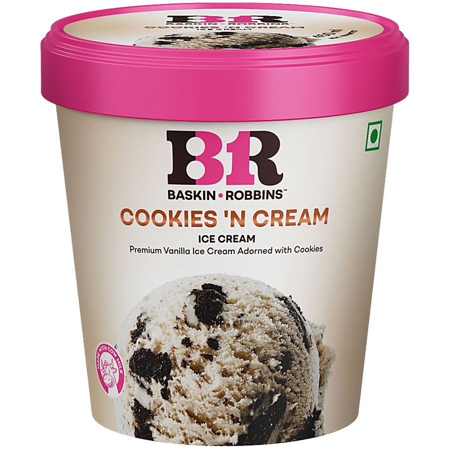 Baskin Robbins Cookies N Cream Ice Cream