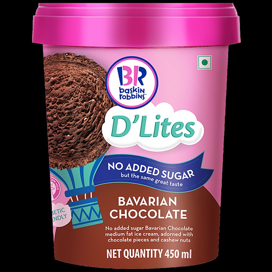 Baskin Robbins D'Lites Bavarian Chocolate Ice Cream