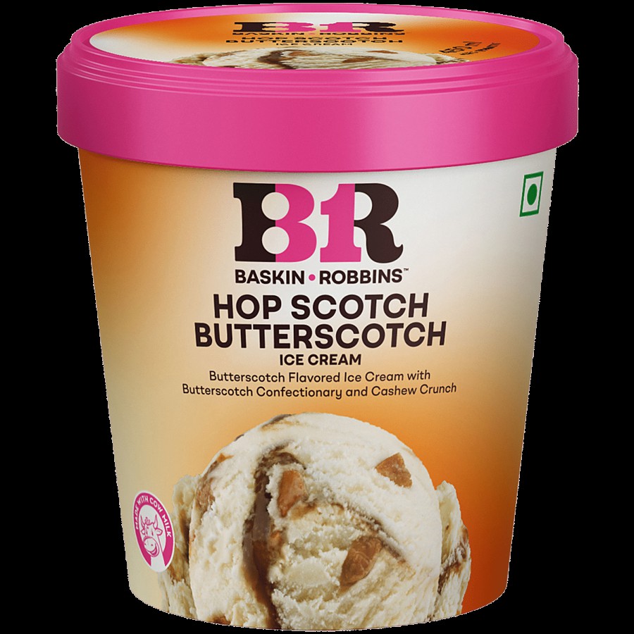 Baskin Robbins Hop Scotch Butterscotch Ribbon Ice Cream