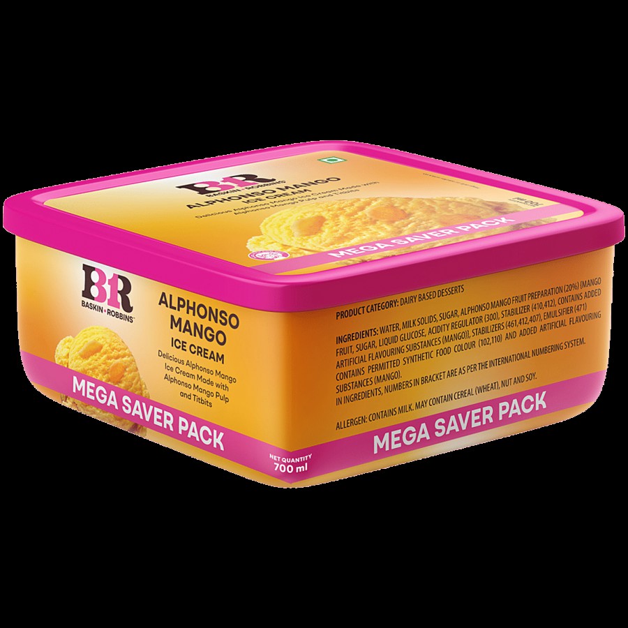 Baskin Robbins Ice Cream - Alphonso Mango