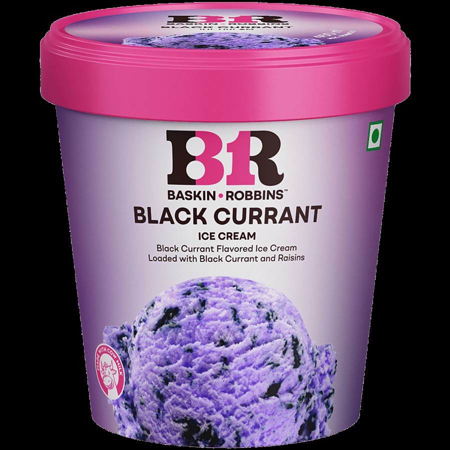 Baskin Robbins Ice Cream - Black Currant