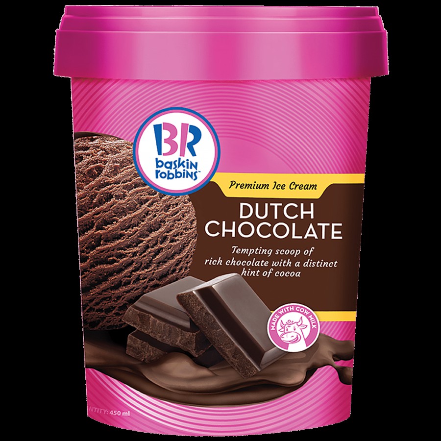 Baskin Robbins Premium Ice Cream - Dutch Chocolate