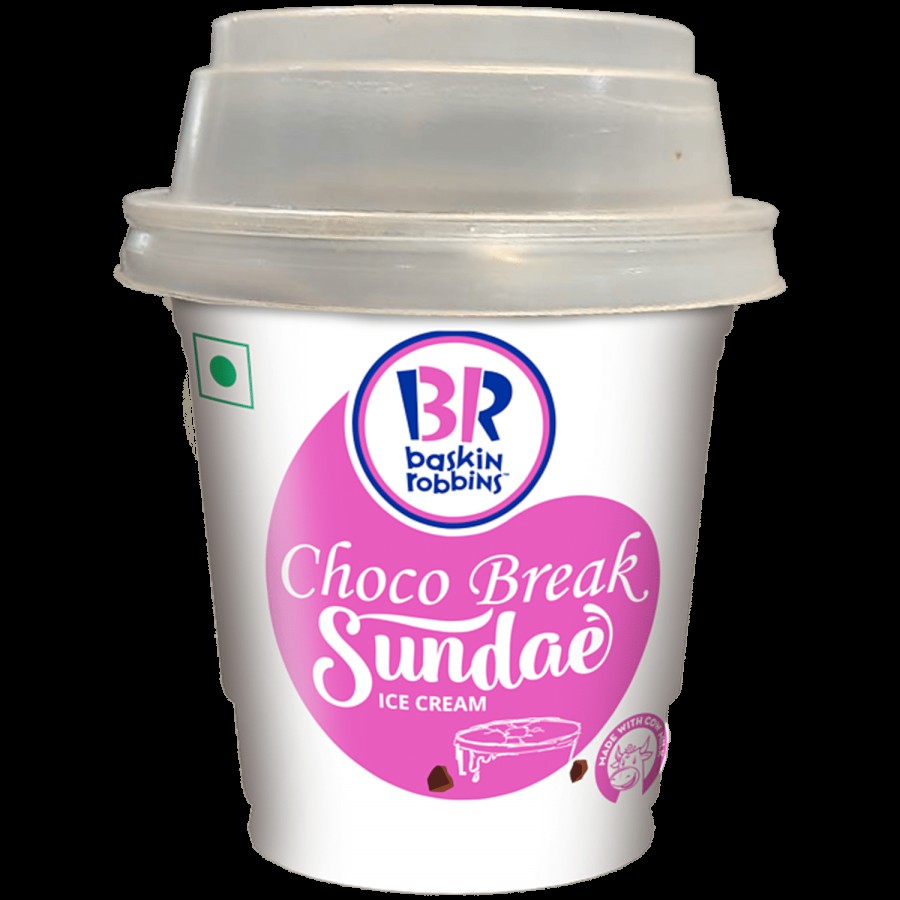 Baskin Robbins Sundae Ice Cream - Softy Choco Break