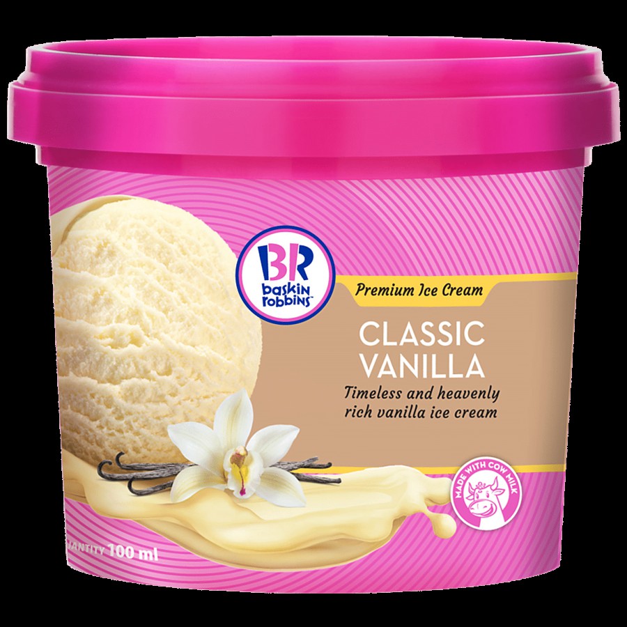 Baskin Robbins Vanilla Ice Cream