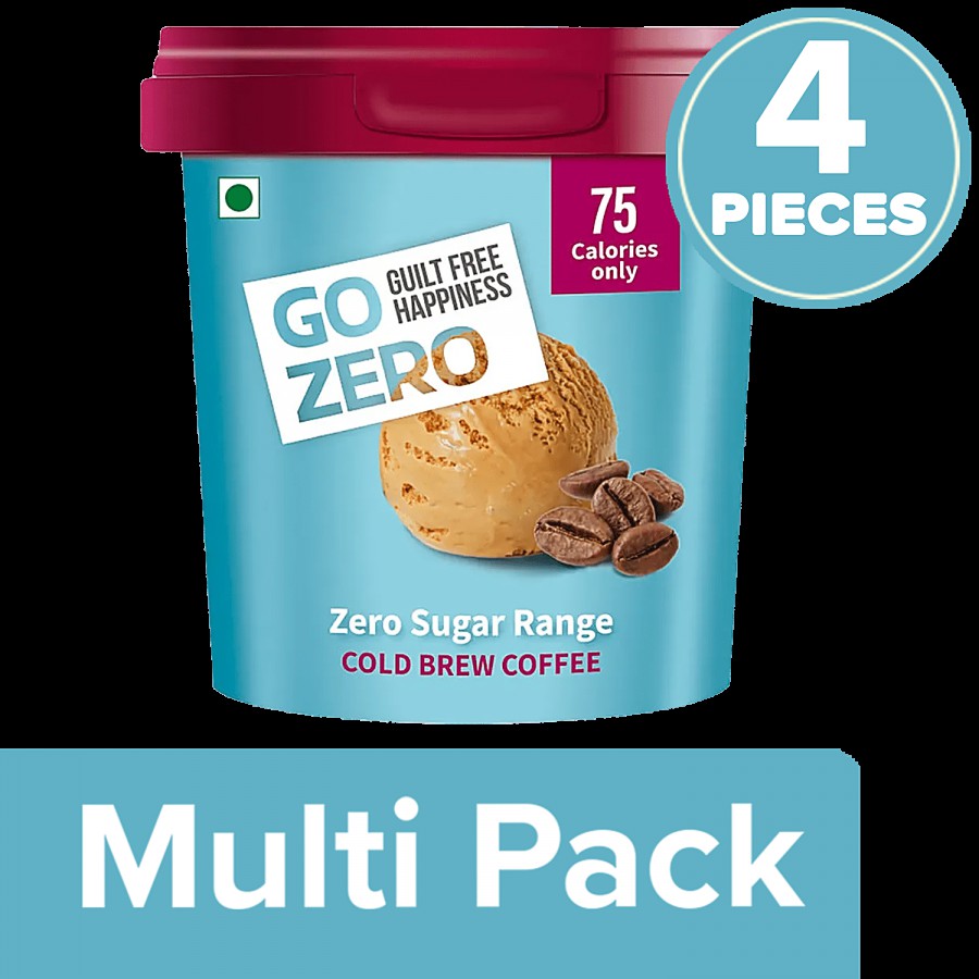 Go Zero Zero Sugar Range Cold Brew Coffee Ice Cream