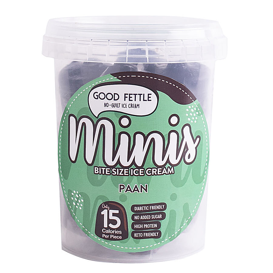 Good Fettle Minis Bite Size Ice Cream - Paan