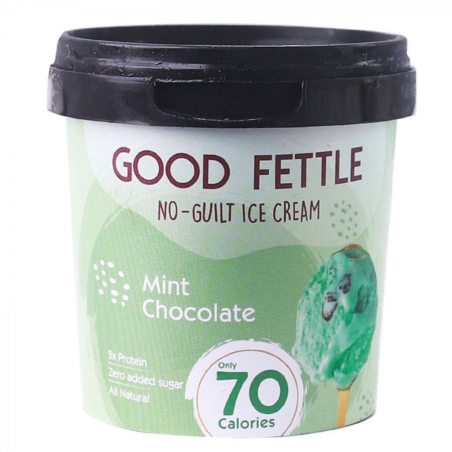 Good Fettle No-Guilt Ice Cream - Mint Chocolate