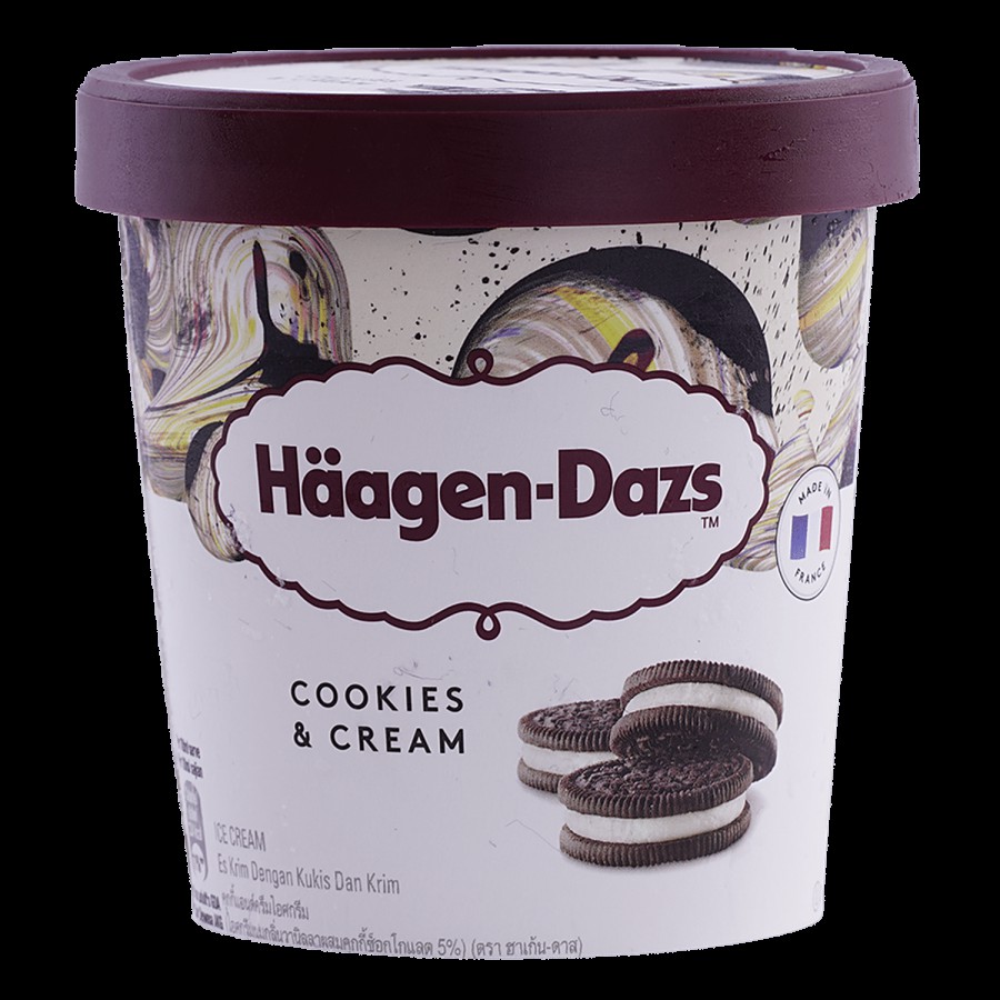 Haagen-Dazs Ice Cream - Cookies & Cream