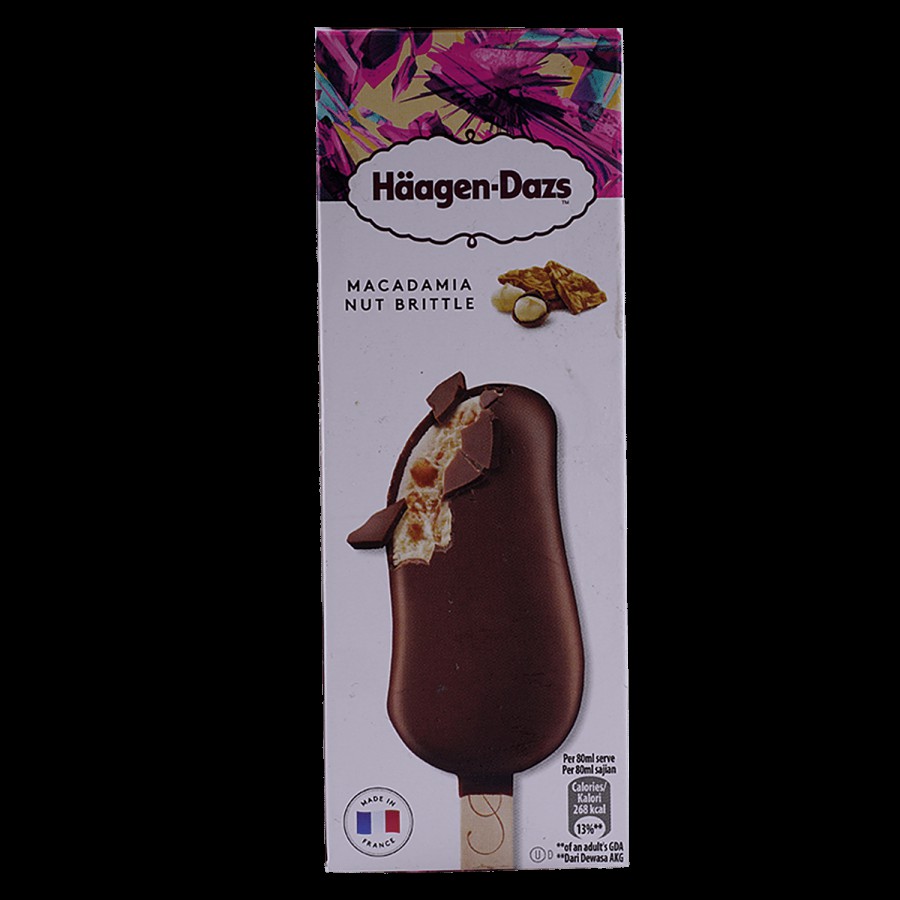 Haagen-Dazs Ice Cream Stick - Macadamia Nut Brittle