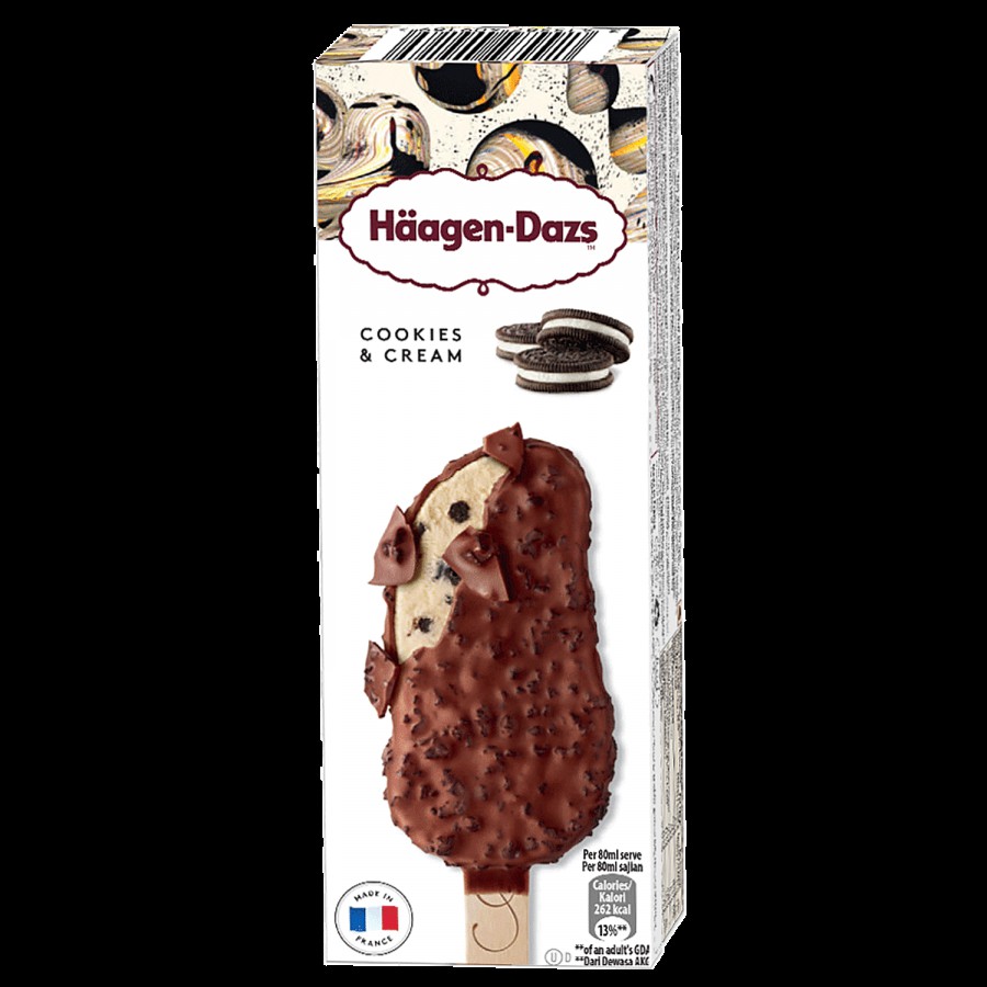 Haagen-Dazs Ice Cream Sticks - Cookies & Cream