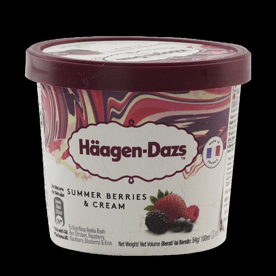 Haagen-Dazs Ice Cream - Summer Berries & Cream