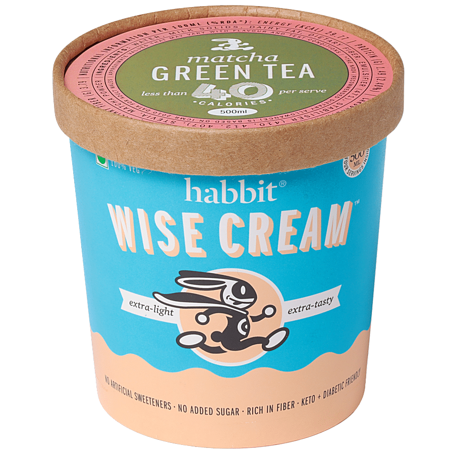 Habbit Wise Cream - Matcha Green Tea