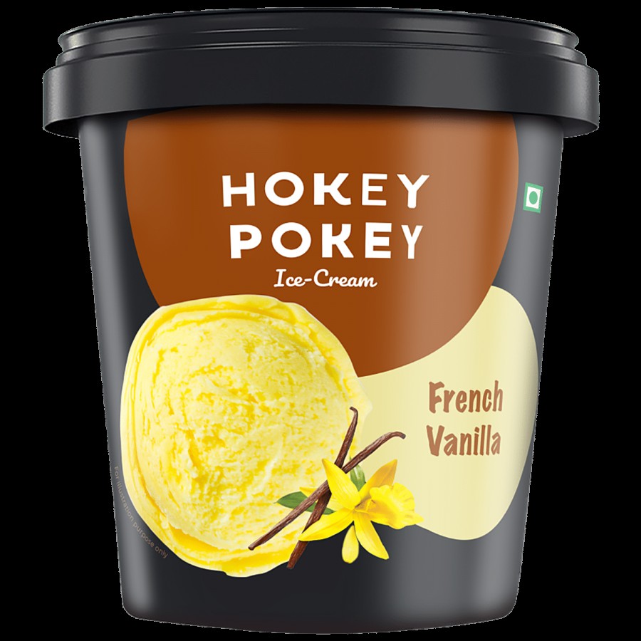 Hokey Pokey Ice Cream - French Vanilla