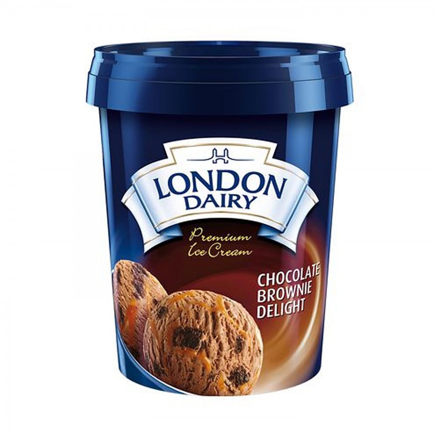 London Dairy Premium Ice Cream - Chocolate Brownie Delight