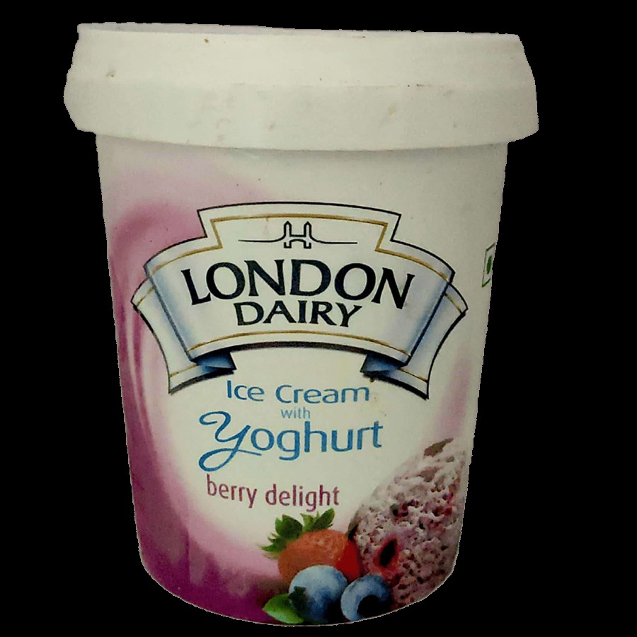 London Dairy Premium Ice Cream With Yoghurt - Berry Delight