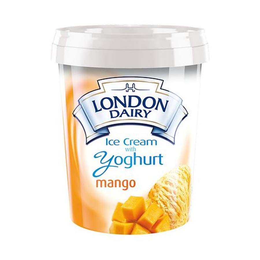 London Dairy Premium Ice Cream With Yoghurt - Mango