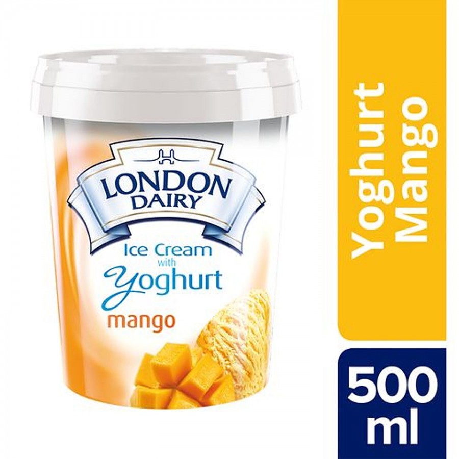 London Dairy Premium Ice Cream With Yoghurt - Mango