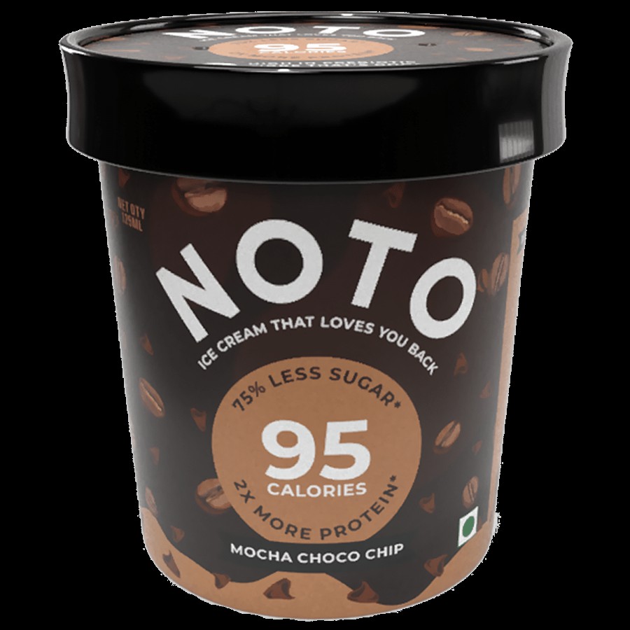 NOTO Mocha Choco Chip Ice Cream