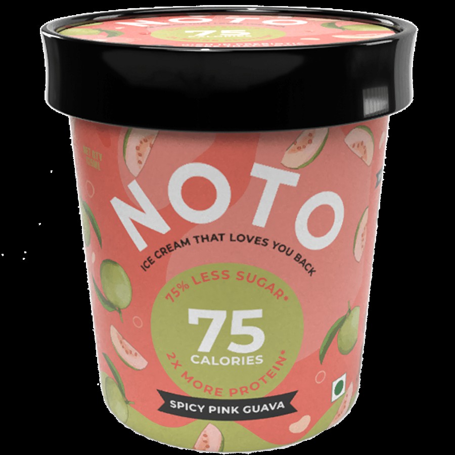 NOTO Spicy Pink Guava Ice Cream