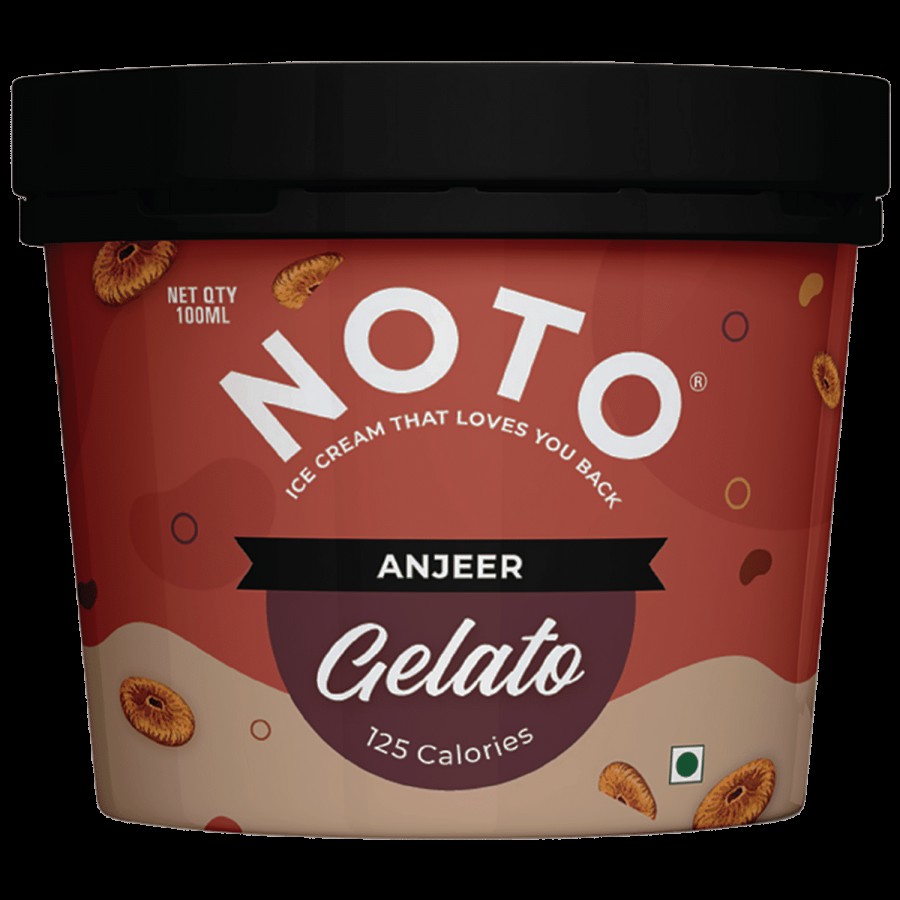 Noto Ice Cream Anjeer Gelato Ice Cream