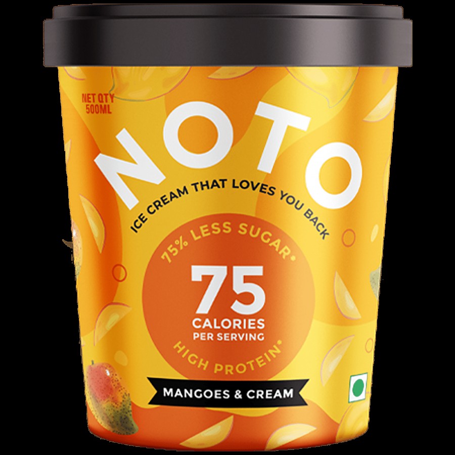 Noto Ice Cream Mangoes & Cream Ice Cream