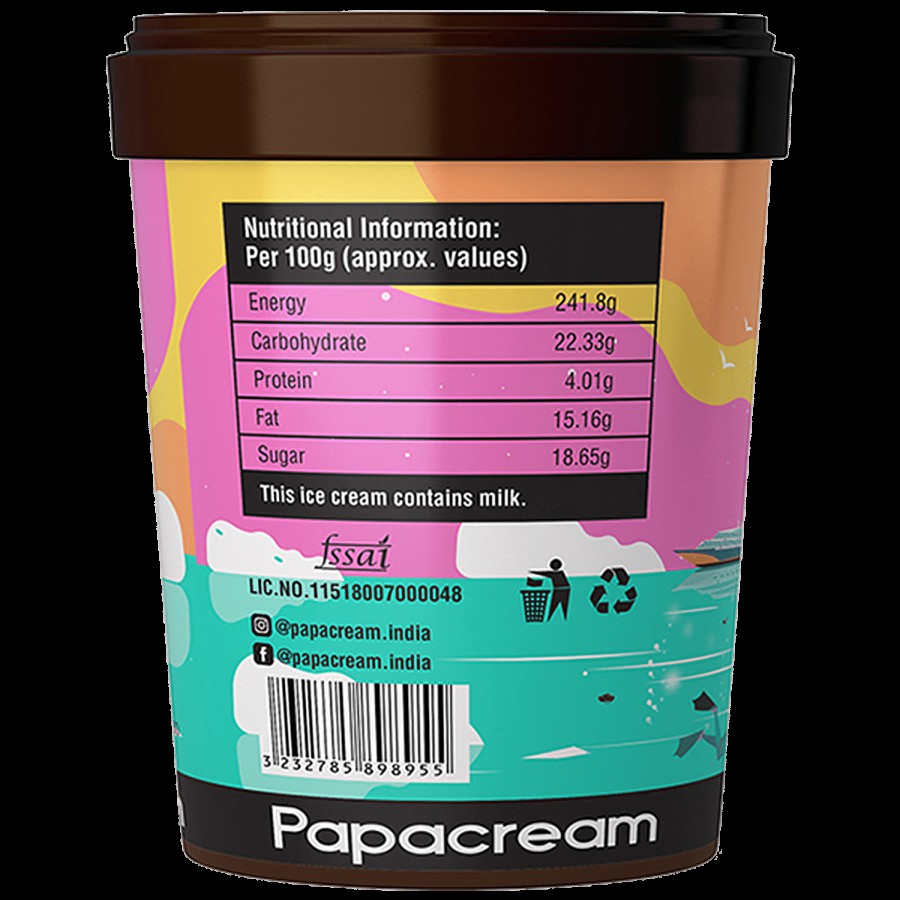 PAPACREAM Ice Cream - Cookies & Cream