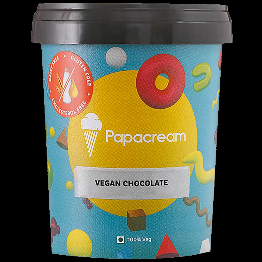 PAPACREAM Vegan Chocolate Ice Cream