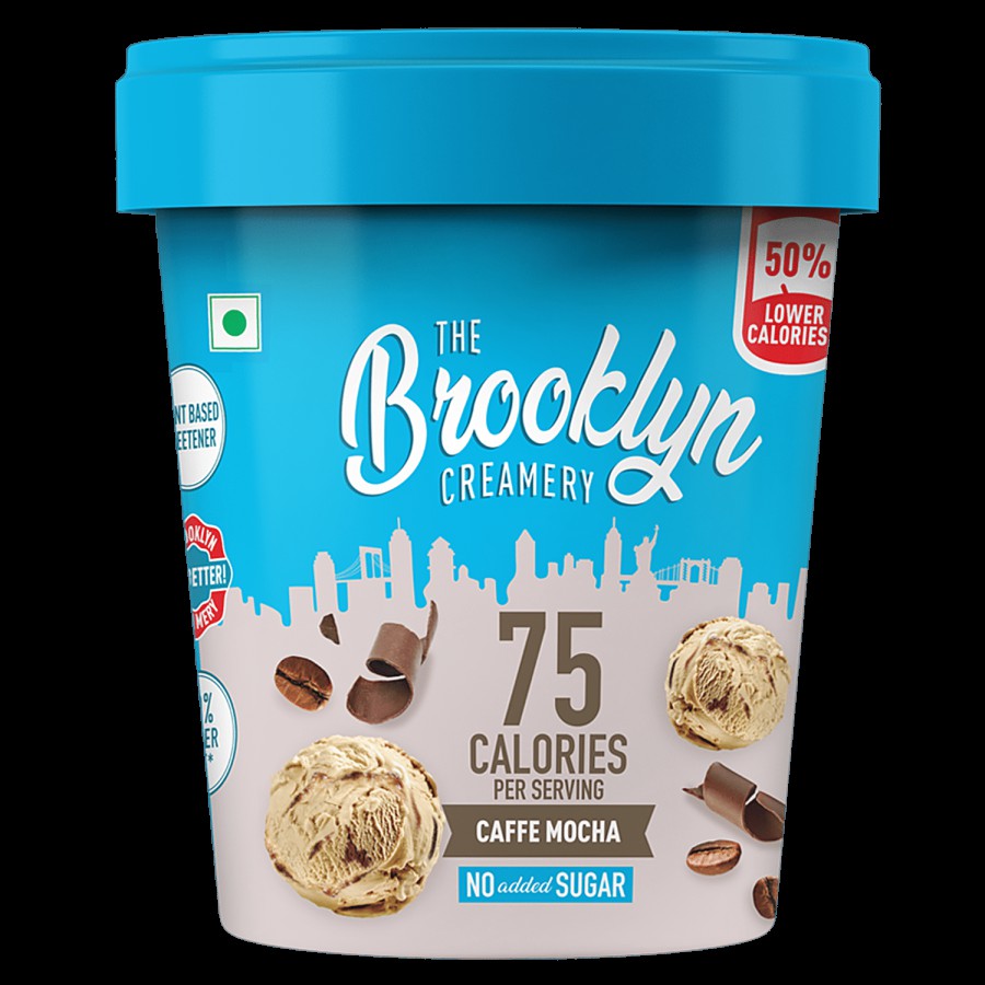 THE BROOKLYN CREAMERY Cafe Mocha Ice Cream