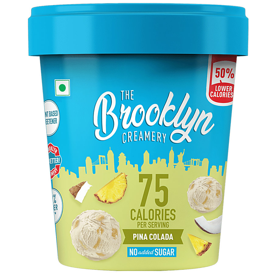 THE BROOKLYN CREAMERY Pina Colada Ice Cream