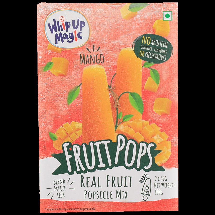 Whip Up Magic Fruit Pops - Popsicle Mix