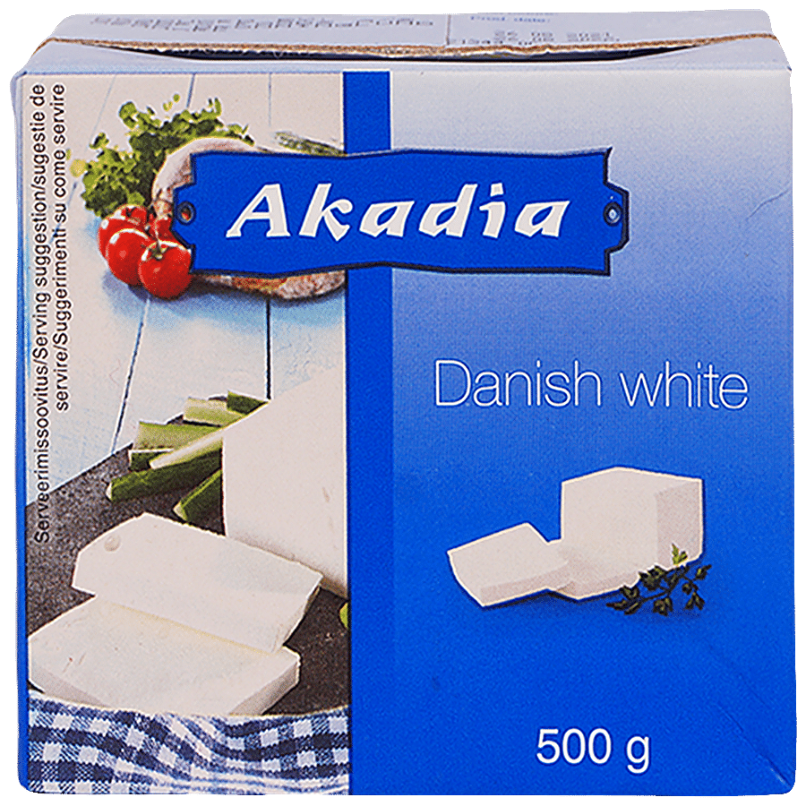 Akadia Danish White Cheese - Perfect For Cheese Boards & Salad