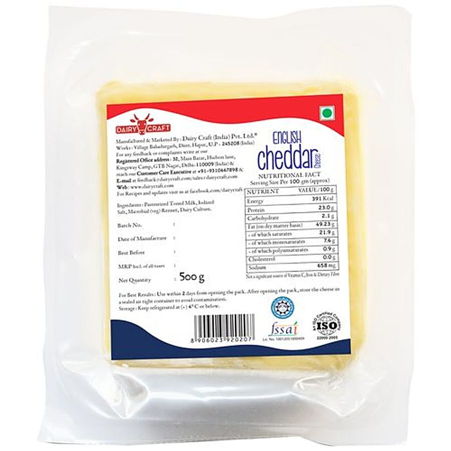 Dairy Craft English Cheddar Cheese